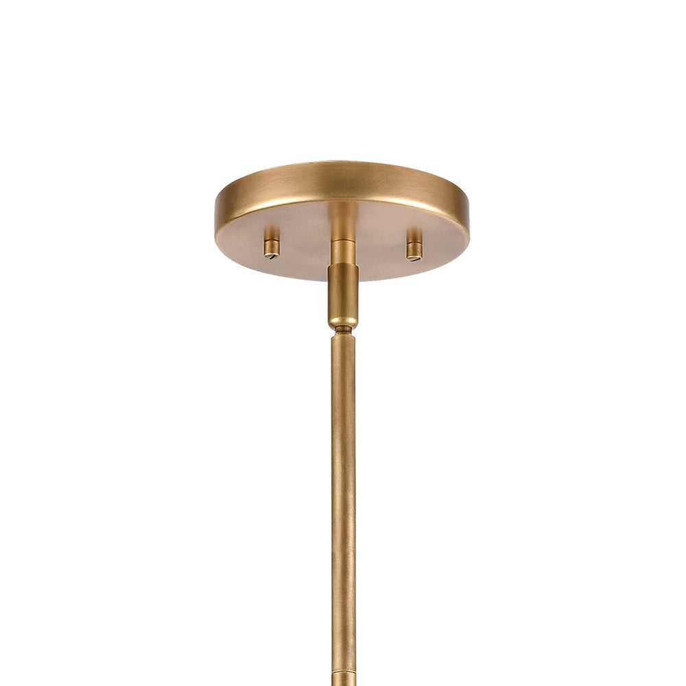 Icarila Vintage Industrial Brass Pendant Light