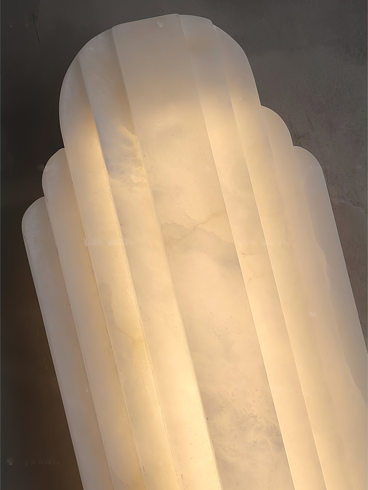 Avthaaris Art Deco Alabaster Wall Light
