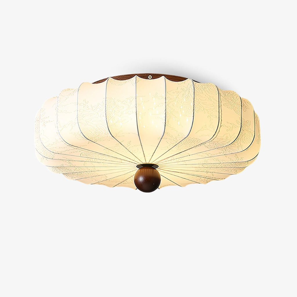 Lotus Fabric Fashion Ceiling Light