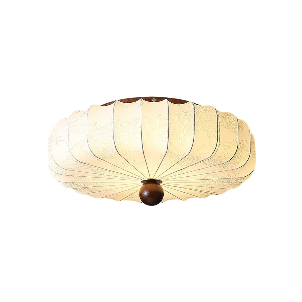 Lotus Fabric Fashion Ceiling Light