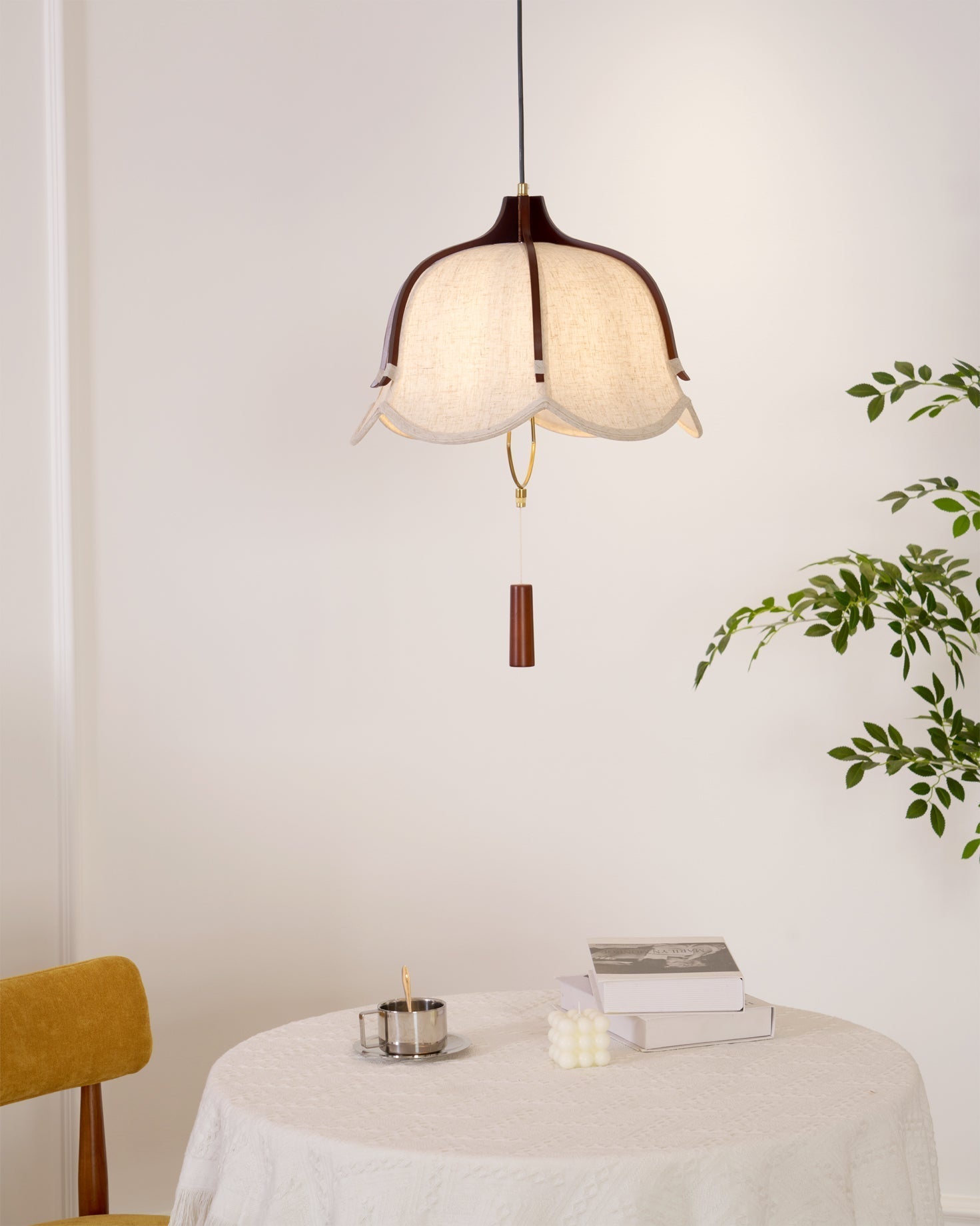 Lustra Pendant Lamp Lantern Modern Fabric