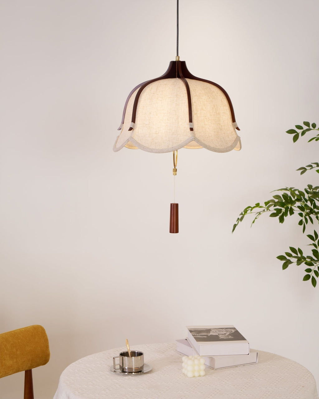Lustra Pendant Lamp Lantern Modern Fabric