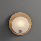Ilzore Circular Glass Ceiling Light