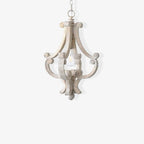 Thalien Wooden Glam Pendant Light