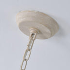 Thalien Wooden Glam Pendant Light