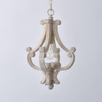 Thalien Wooden Glam Pendant Light