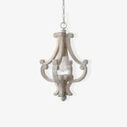 Thalien Wooden Glam Pendant Light
