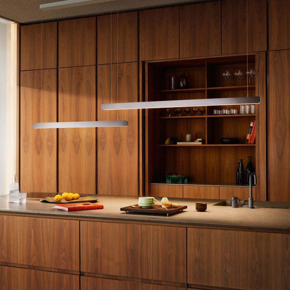 Faretto Linear Pendant Lamp Industrial Minimalist