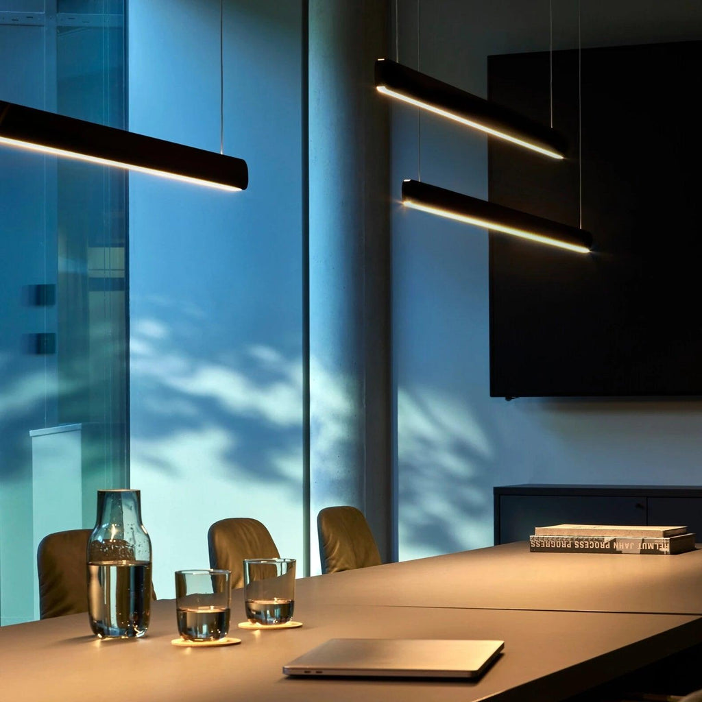 Faretto Linear Pendant Lamp Industrial Minimalist