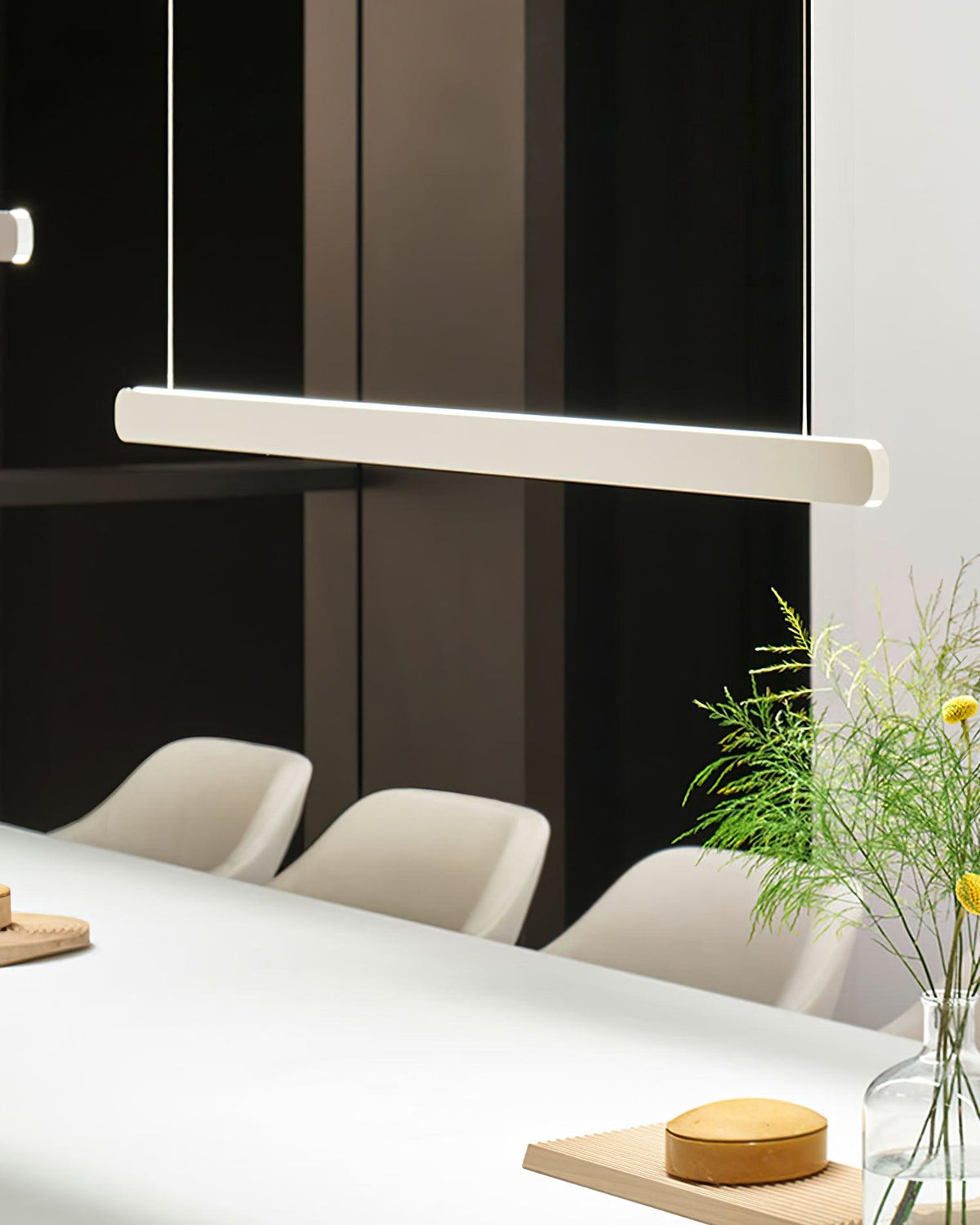 Faretto Linear Pendant Lamp Industrial Minimalist