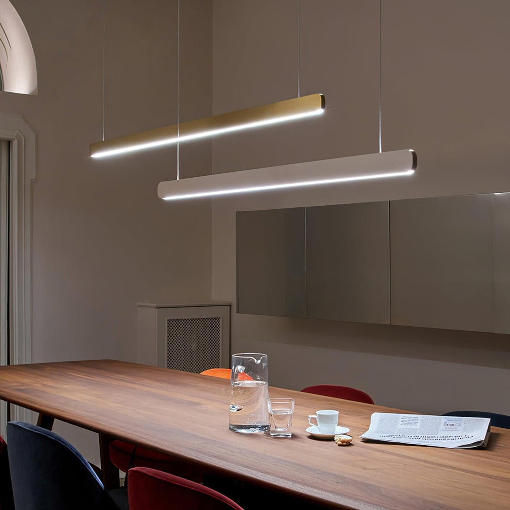 Faretto Linear Pendant Lamp Industrial Minimalist