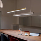 Faretto Linear Pendant Lamp Industrial Minimalist
