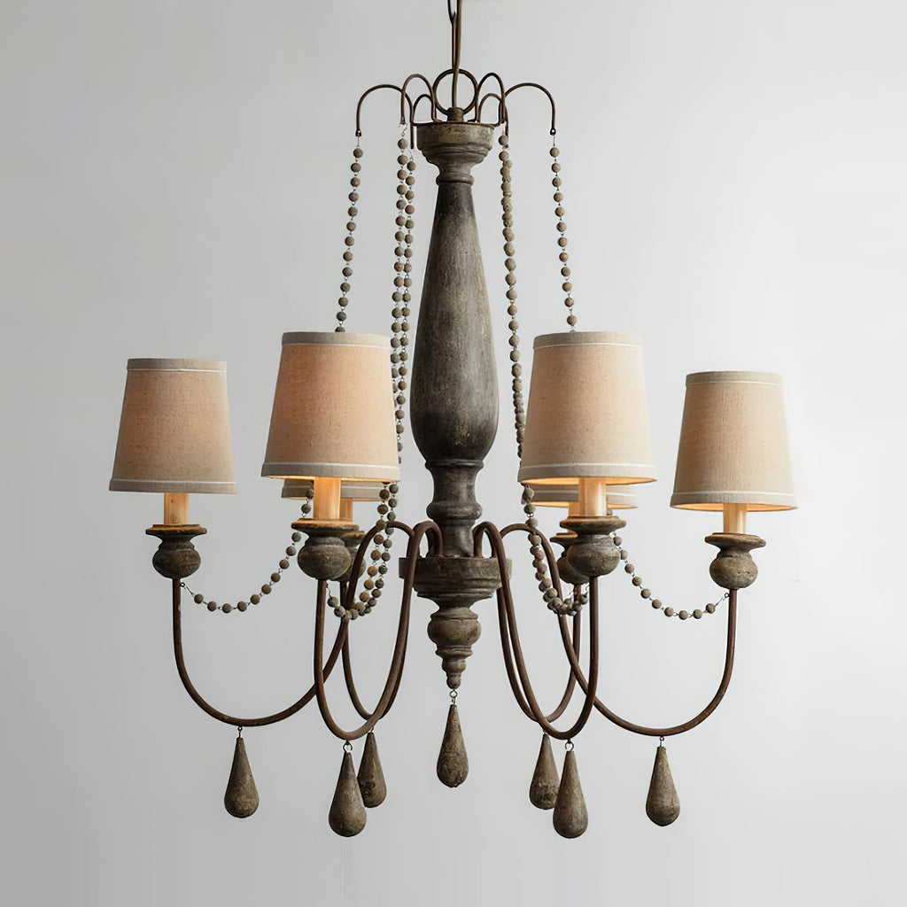 Arshaor Postmodern Luxury Wooden Chandelier