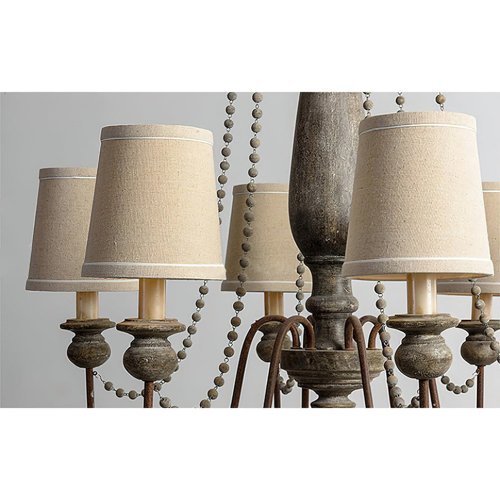 Arshaor Postmodern Luxury Wooden Chandelier
