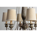 Arshaor Postmodern Luxury Wooden Chandelier