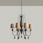 Arshaor Postmodern Luxury Wooden Chandelier