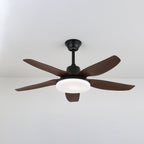 Ronan Modern Wood Ceiling Fan Light