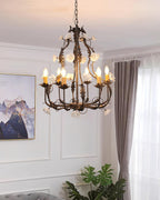 Rocaille Flower Chandelier