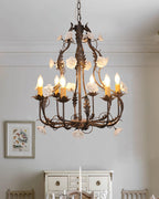 Rocaille Flower Chandelier