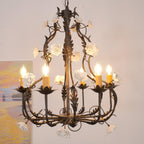 Rocaille Flower Chandelier