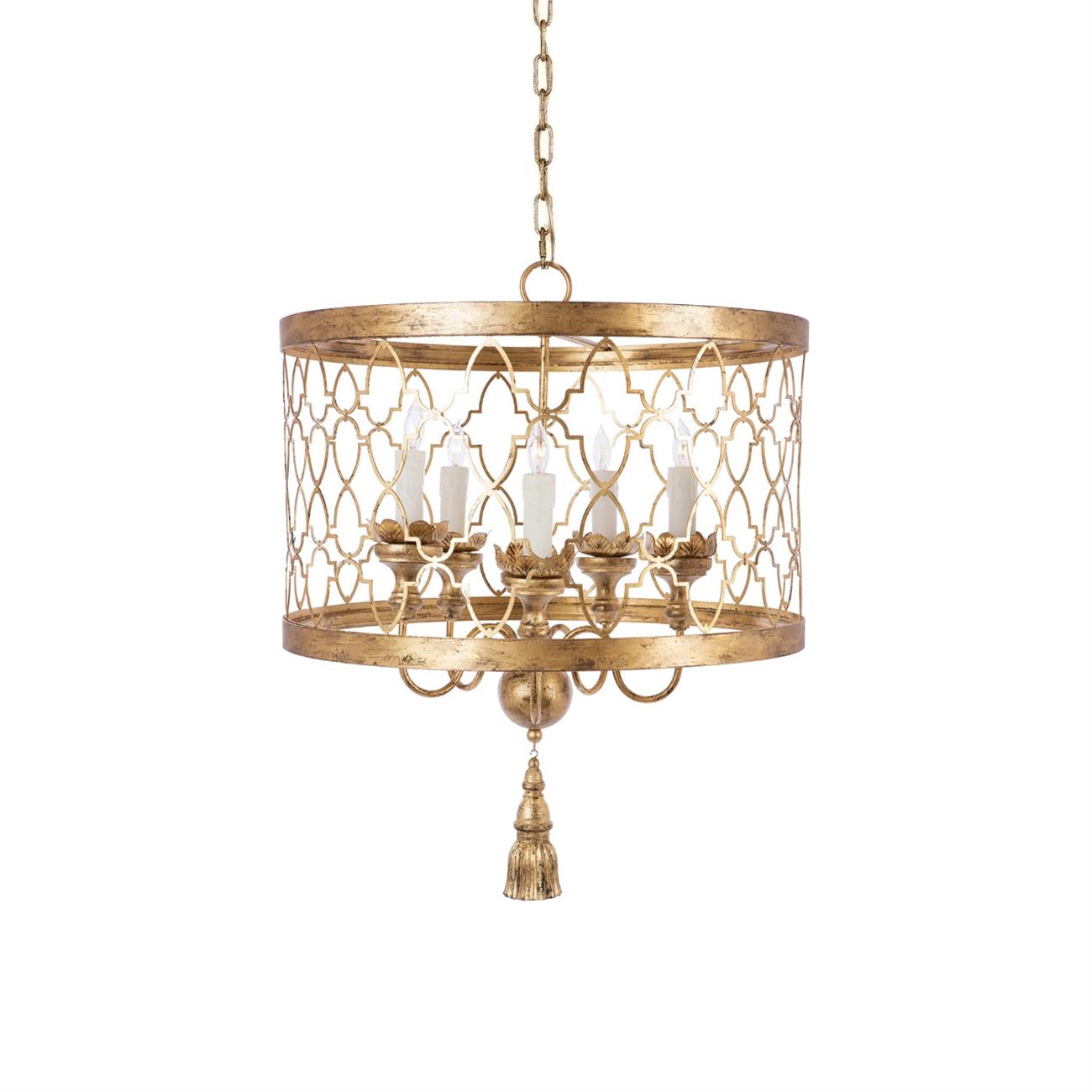 Cetheel Postmodern Luxury Drum Chandelier