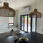 Elsilira Elegance Natural Rattan Pendant Lamp