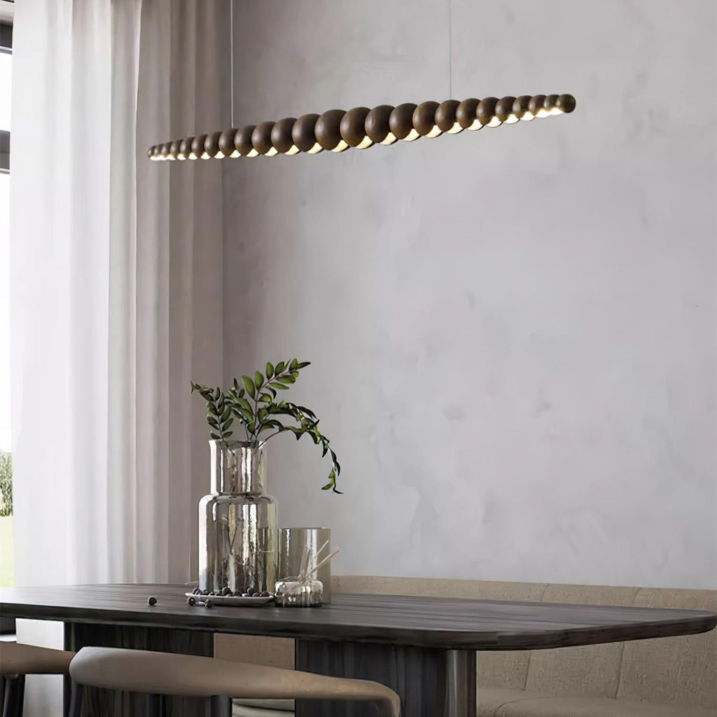 Arbor Minimalist Wood Chandelier