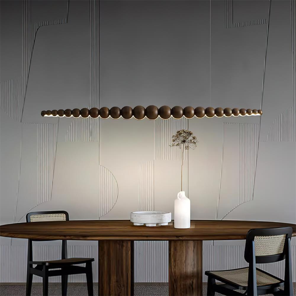 Arbor Minimalist Wood Chandelier