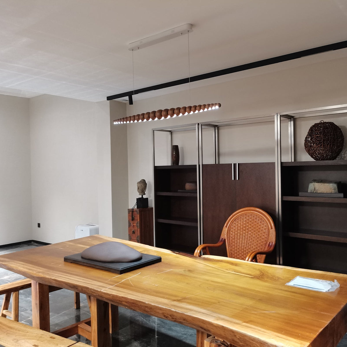 Arbor Minimalist Wood Chandelier