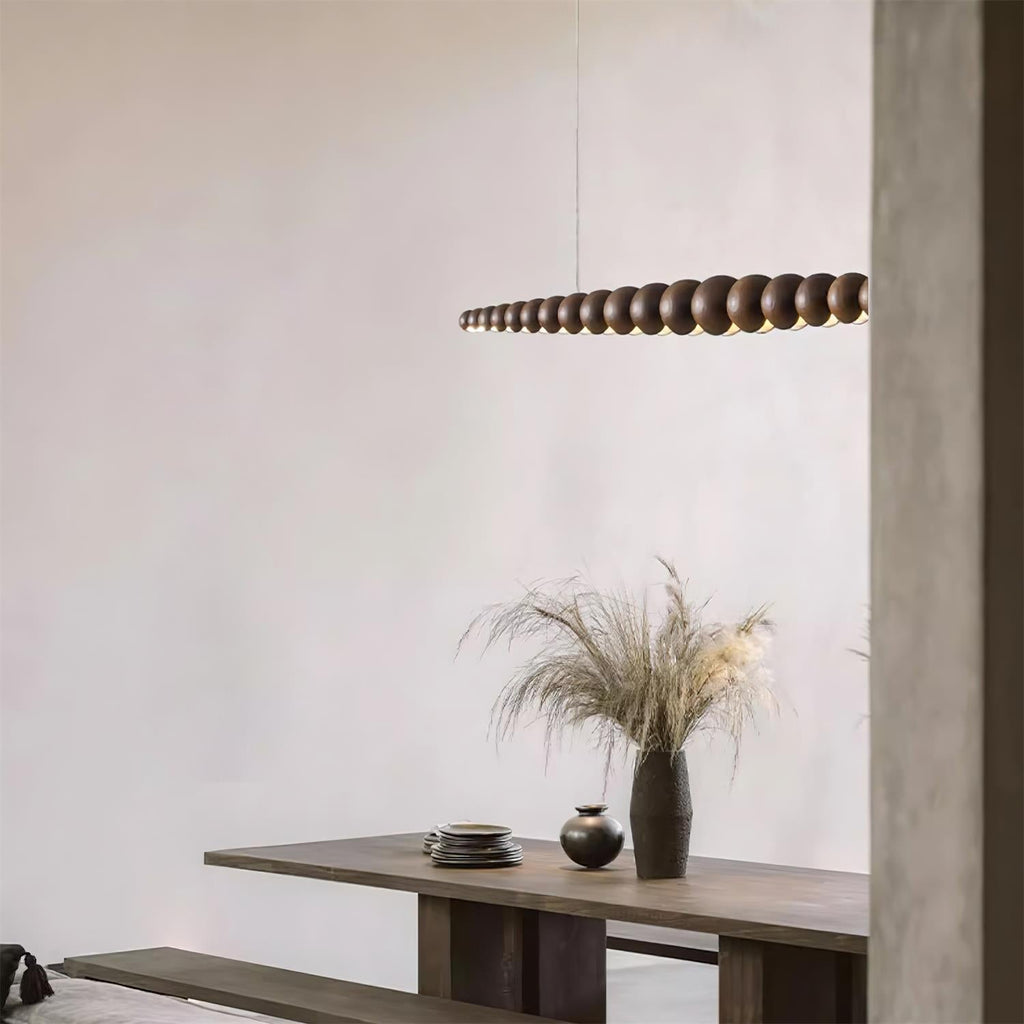 Arbor Minimalist Wood Chandelier