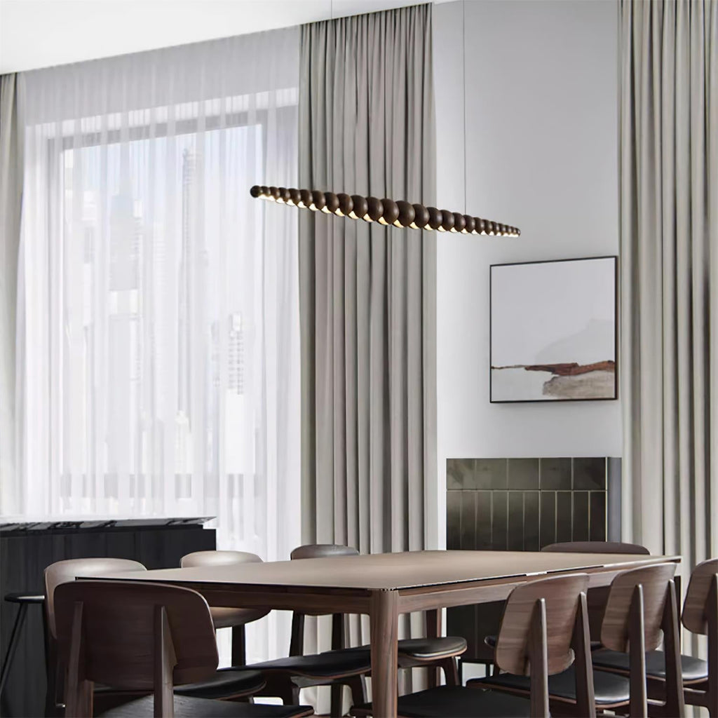 Arbor Minimalist Wood Chandelier