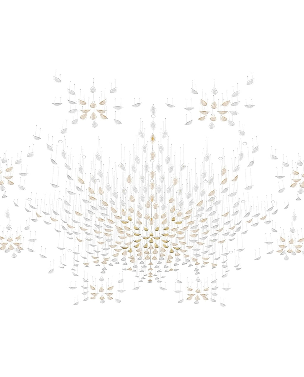 Avynen Crystal Petal Chandelier