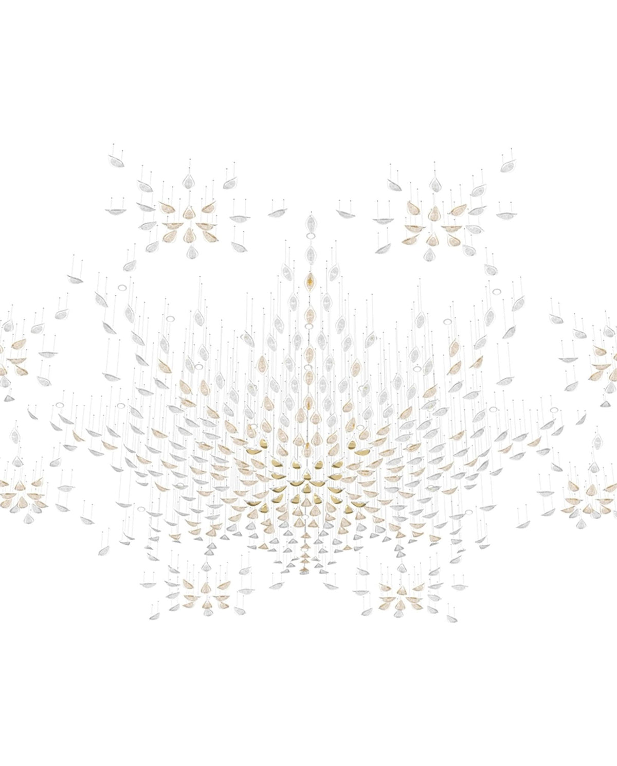 Avynen Crystal Petal Chandelier