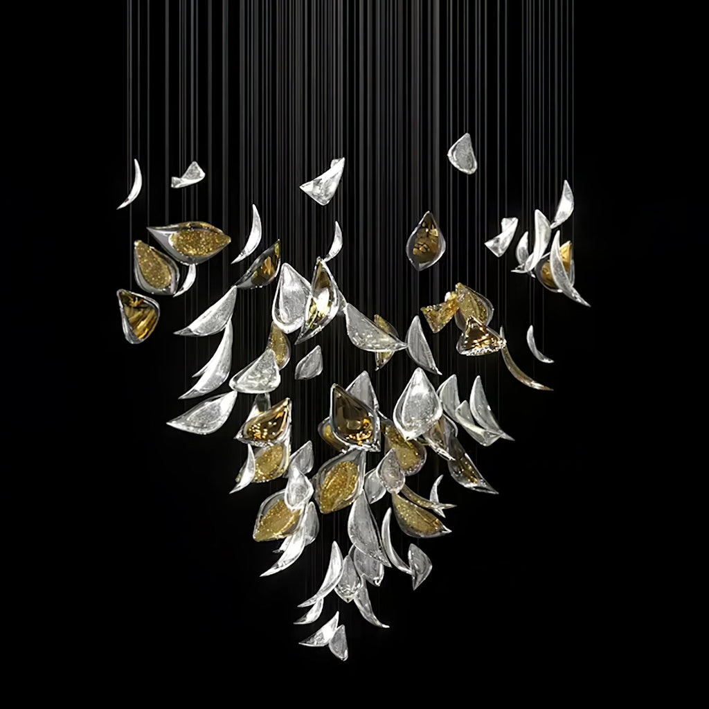 Avynen Crystal Petal Chandelier