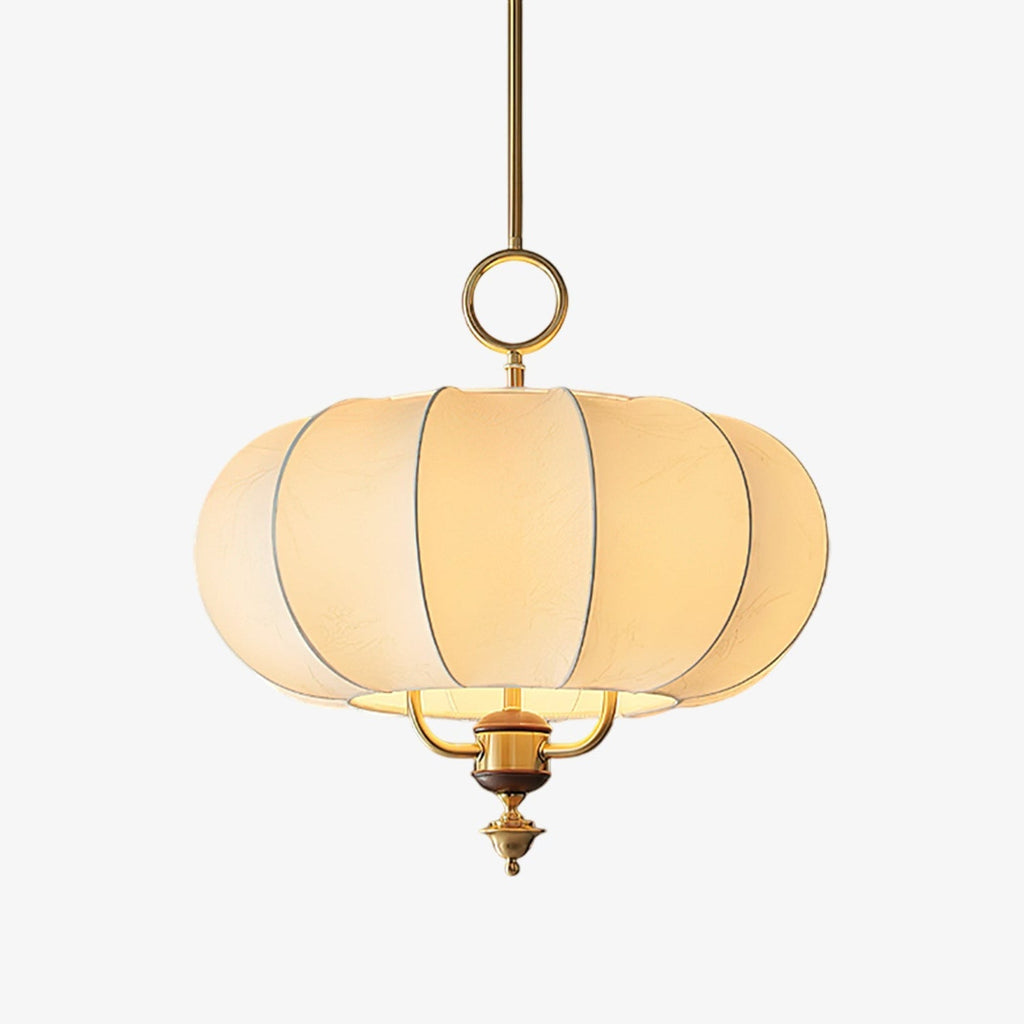 Florabelle Vintage Fabric Pendant Light
