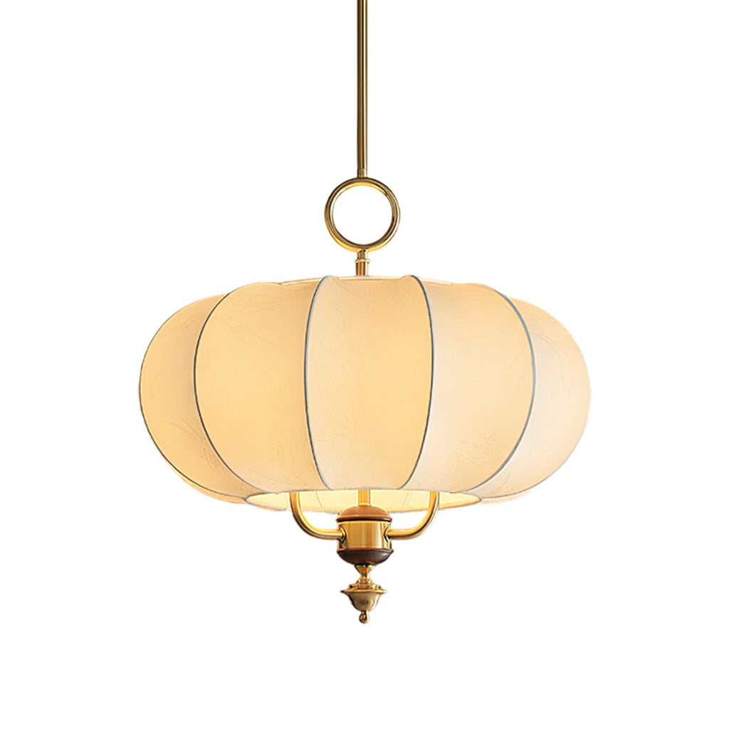 Florabelle Vintage Fabric Pendant Light