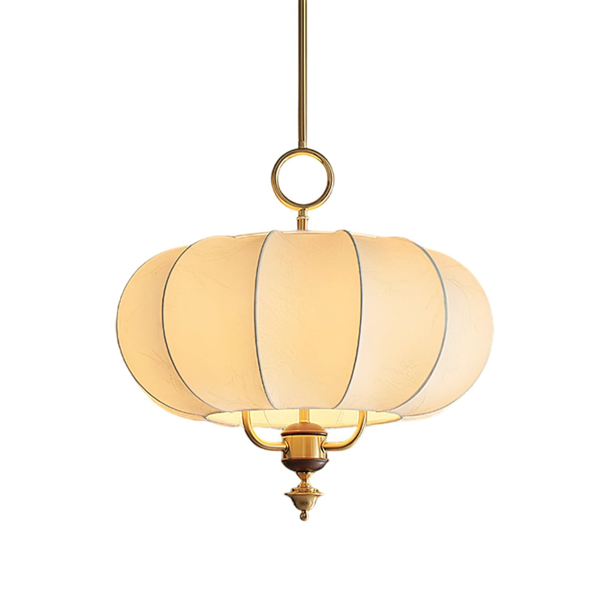 Florabelle Vintage Fabric Pendant Light