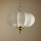 Florabelle Vintage Fabric Pendant Light