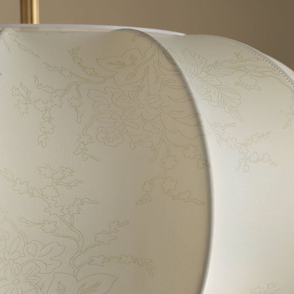 Florabelle Vintage Fabric Pendant Light
