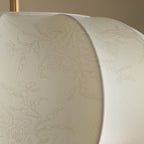 Florabelle Vintage Fabric Pendant Light