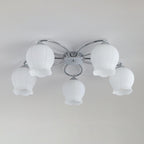 Oldore Premium Elegance Floral Glass Ceiling Lamp