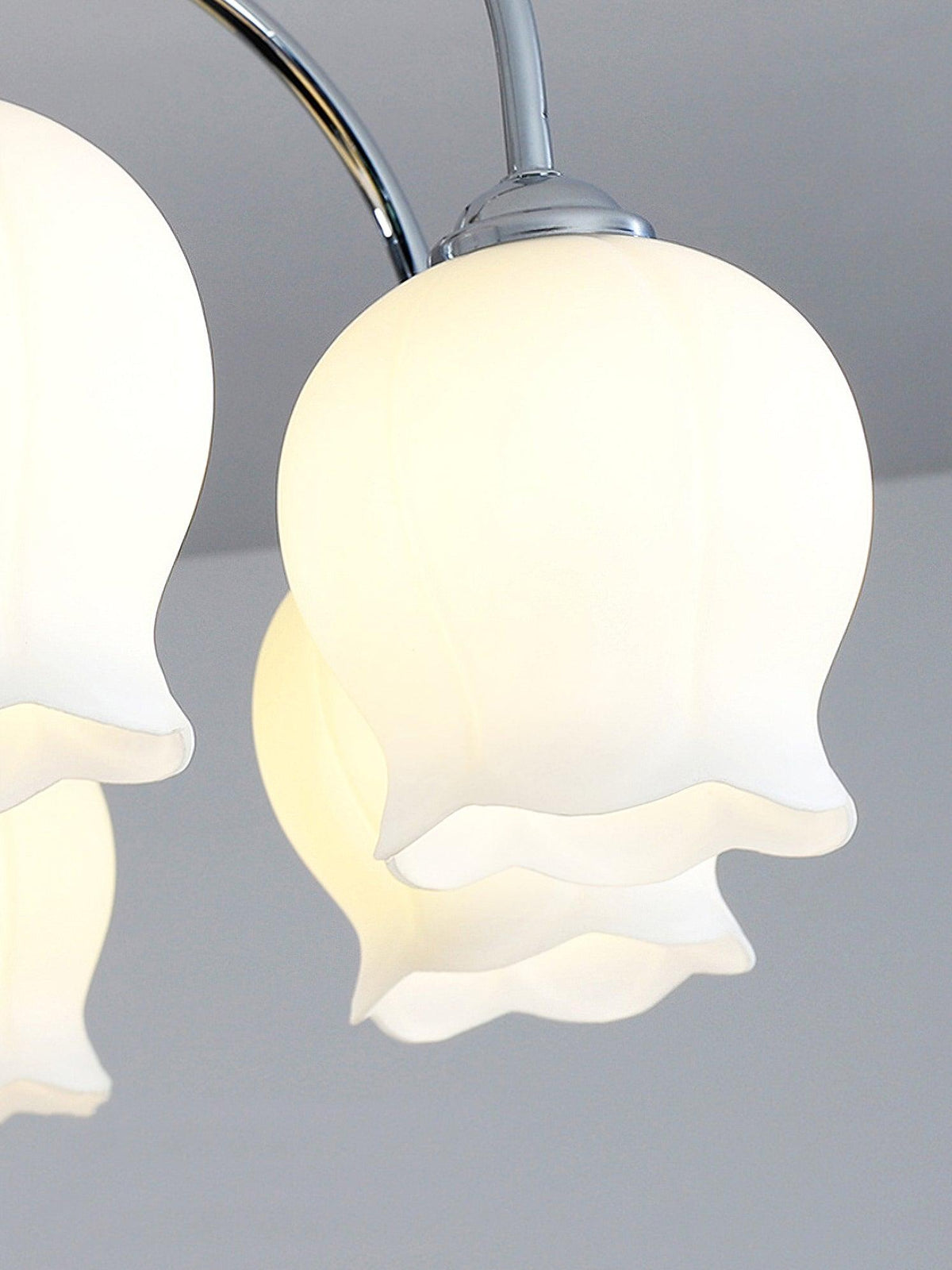 Oldore Premium Elegance Floral Glass Ceiling Lamp