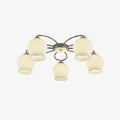 Oldore Premium Elegance Floral Glass Ceiling Lamp