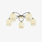 Oldore Premium Elegance Floral Glass Ceiling Lamp