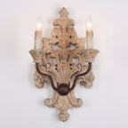 Ilzoror Vintage Industrial Wood Wall Lamp