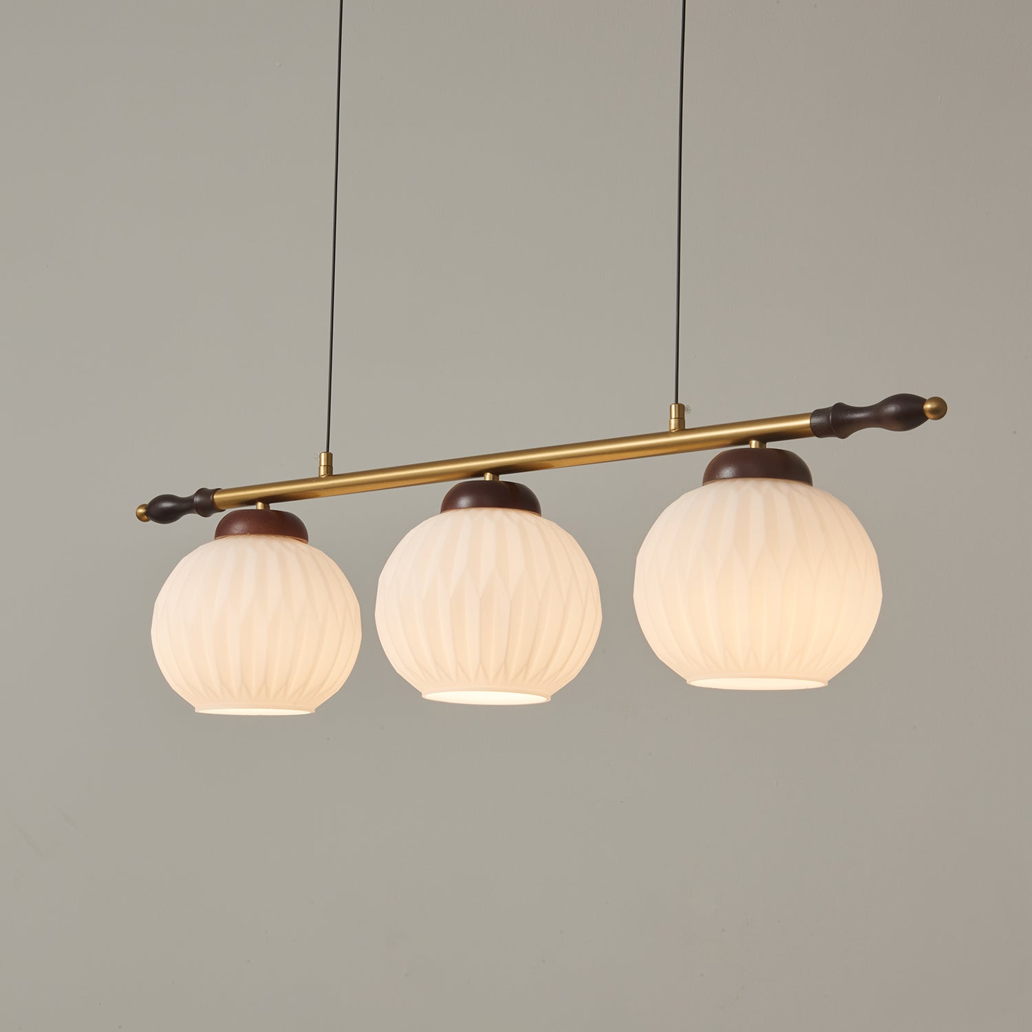 Nimbus Vintage Glass Pendant Light