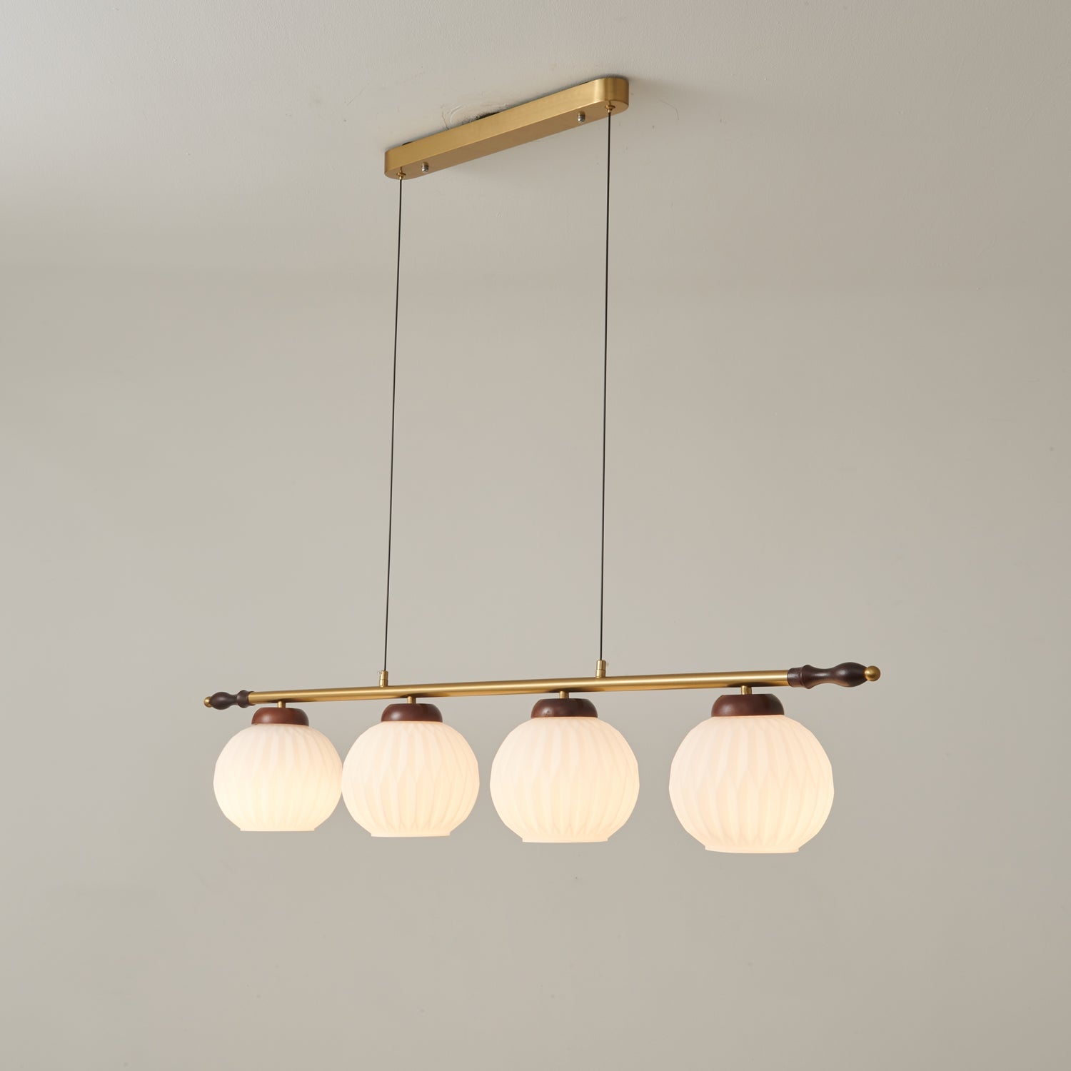 Nimbus Vintage Glass Pendant Light