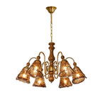 Florenzia Vintage Glass Chandelier