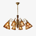 Florenzia Vintage Glass Chandelier