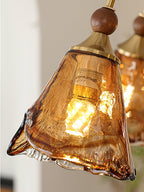 Florenzia Vintage Glass Chandelier